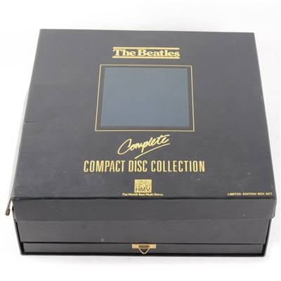 Lot 453 - HMV limited edition box set, The Beatles complete compact collection, boxed