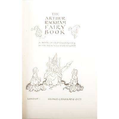 Lot 352 - Arthur Rackham (illust.), The Arthur Rackham Fairy Book