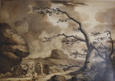 Lot 457 - Ascribed to Thomas Barker, The Storm