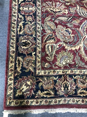 Lot 400 - Large Persian carpet, deep pile