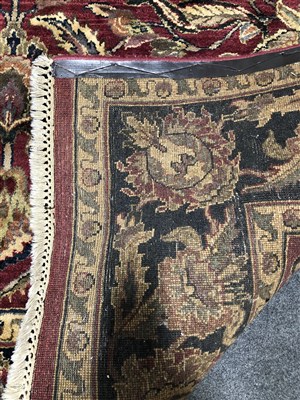 Lot 400 - Large Persian carpet, deep pile