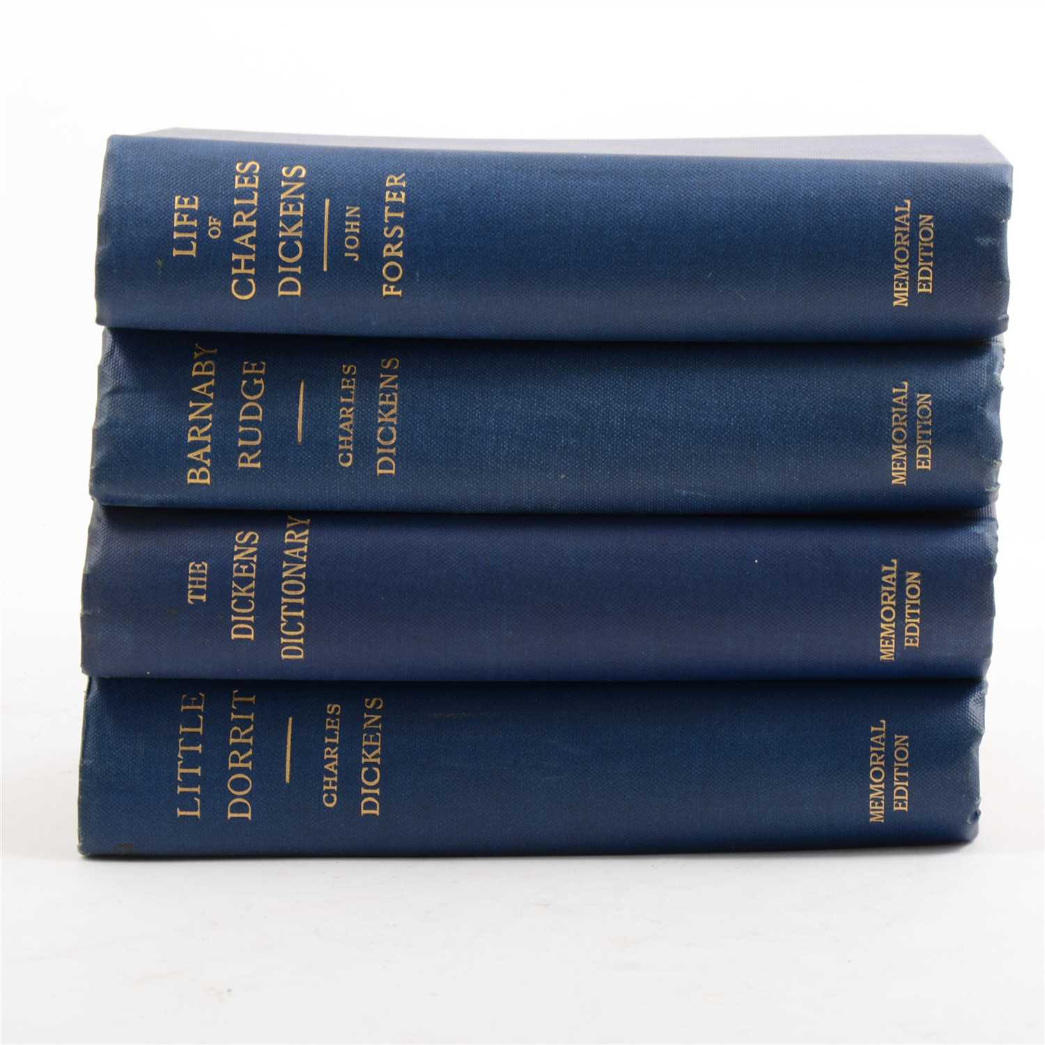 Lot 196 - Charles Dickens, The Works, memorial edition, Chapman & Ball, London; and The Select Songs of Scotland, William Hamilton, Glasgow.