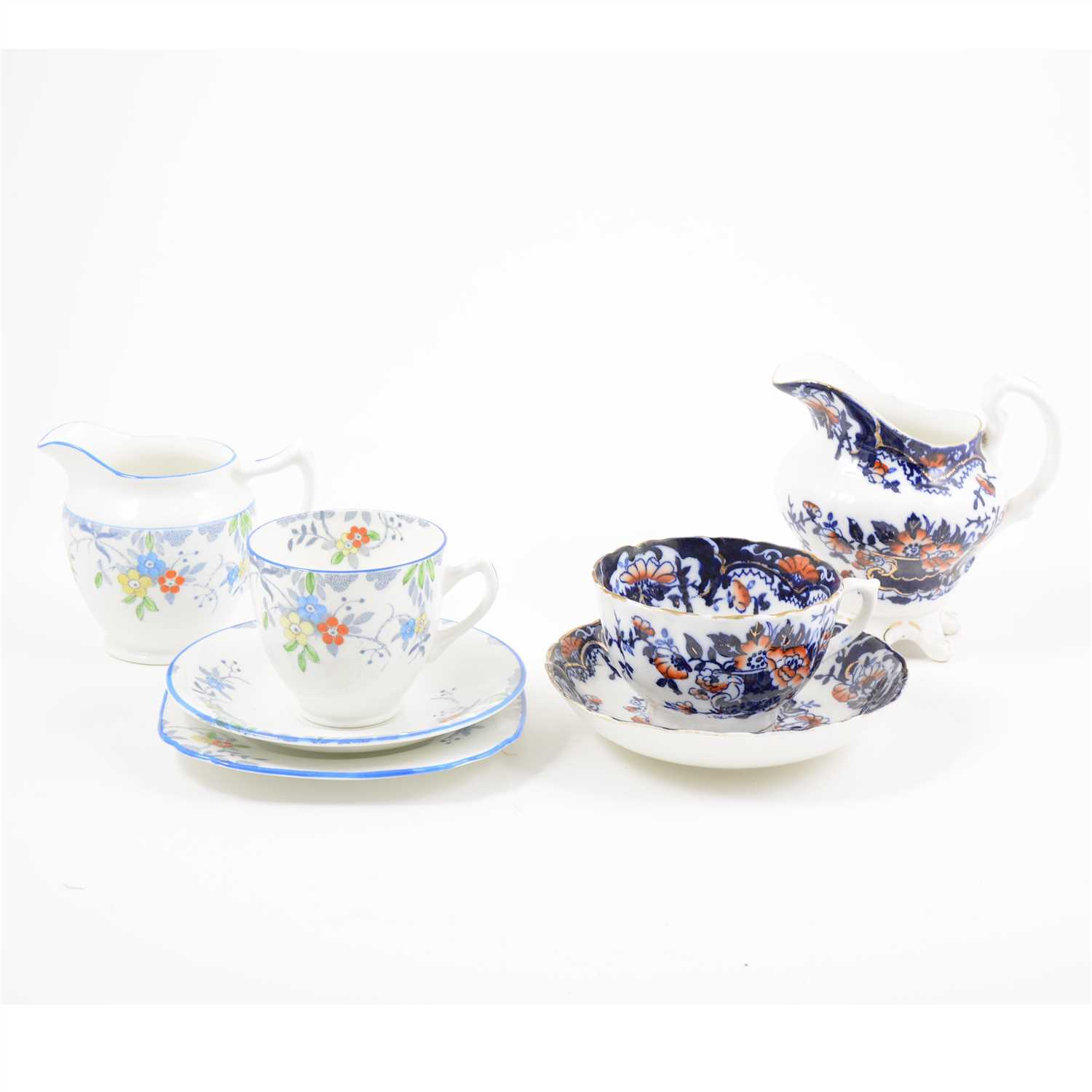 Lot 53 - Two part tea sets, including an Ironstone style teaset, and a 1930s part set