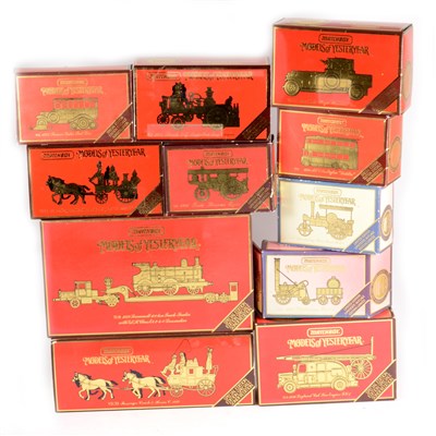 Lot 264 - Special edition Matchbox Model of Yesteryear models, and others, two boxes.