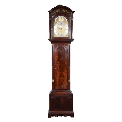 Lot 332 - Thomas Touse, London, George III mahogany longcase clock.
