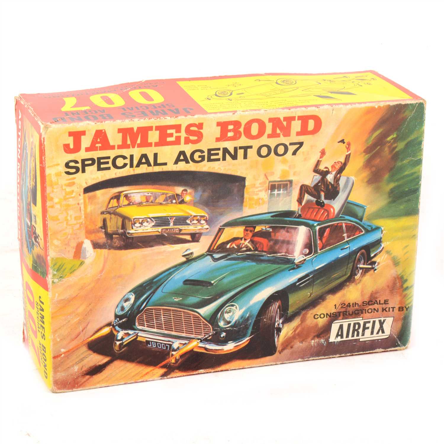 Lot 97 - Airfix model kit; James Bond Special Agent 007 Aston Martin DB-5.
