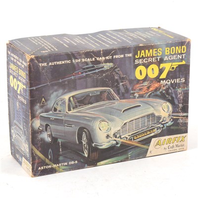 Lot 96 - Airfix USA Craftmaster model kit; James Bond Special Agent 007 Aston Martin DB-5