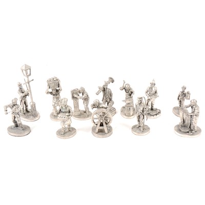 Lot 105 - A collection of Royal Hampshire cast metal models, ..