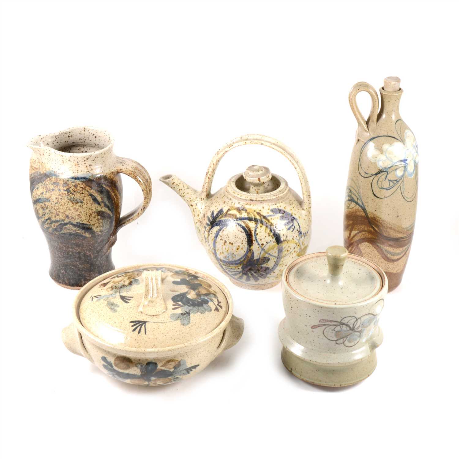 Lot 75 - A collection of Dave Cohen studio pottery, ...