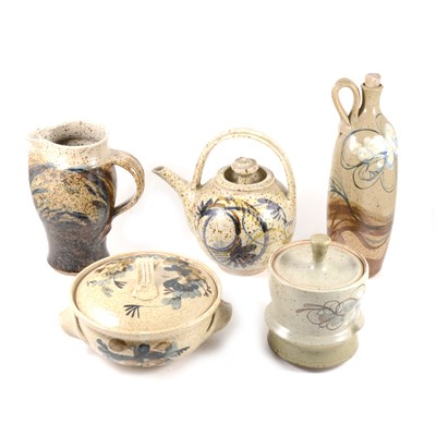 Lot 75 - A collection of Dave Cohen studio pottery, ...