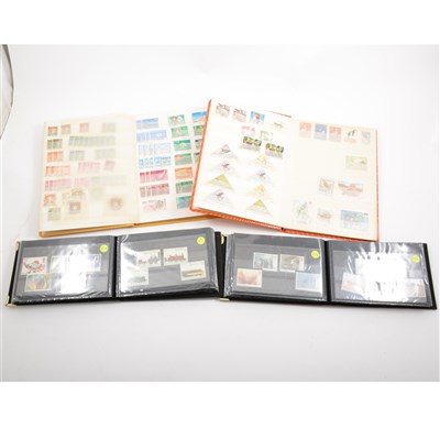Lot 195 - Stamps: world-wide collection, in 5 Prinz ring binder albums