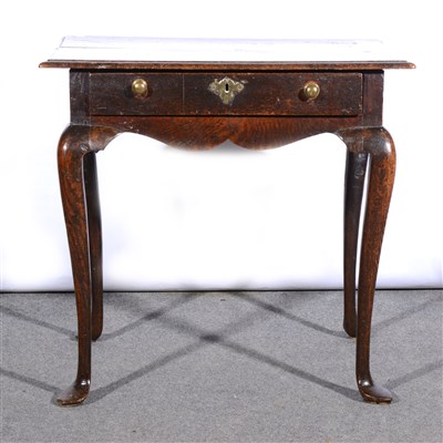 Lot 428 - Joined oak lowboy