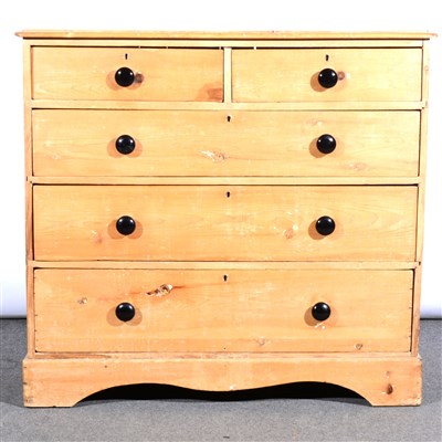 Lot 430 - Pine chest of drawers