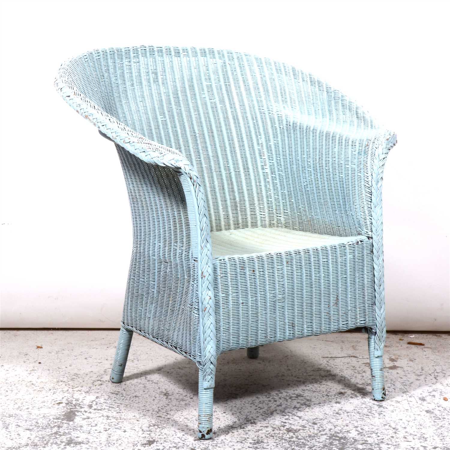 Lot 391 - Lloyd Loom chair