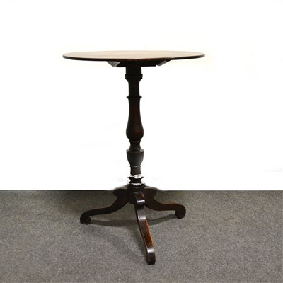 Lot 400 - George III mahogany tripod table