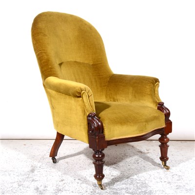 Lot 450 - Victorian easy chair