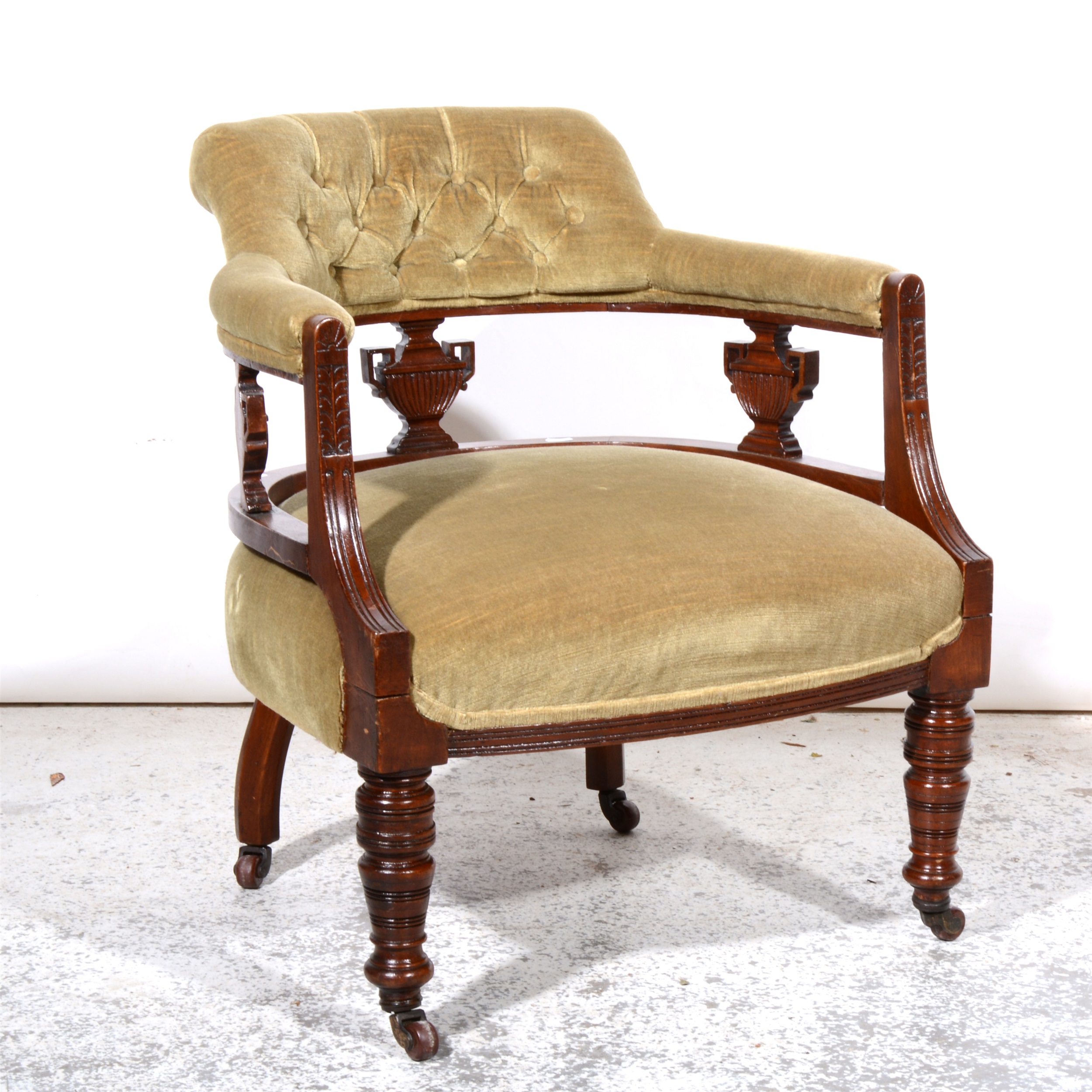 edwardian tub chair