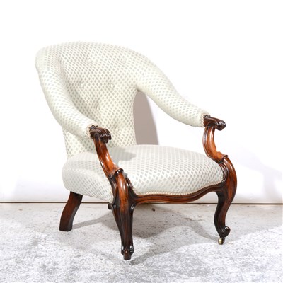 Lot 314 - Victorian easy chair