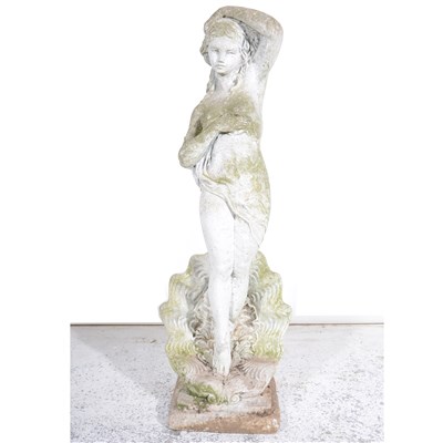 Lot 412 - Reconstituted stone garden ornament, Venus bathing