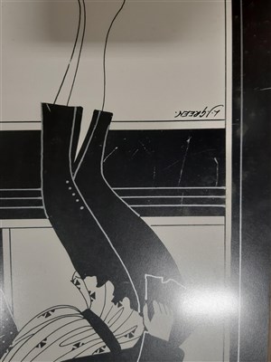 Lot 254 - L J Green, four Art Deco style fashion studies