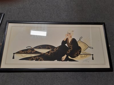 Lot 254 - L J Green, four Art Deco style fashion studies