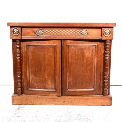 Lot 389 - A Victorian mahogany chiffonier base