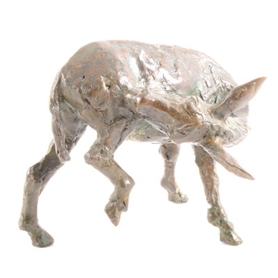 Lot 140 - A bronze animalia, modelled as a Mule.