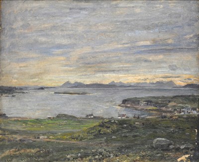 Lot 263 - Herbert Royle, Scottish coastal scene, ...