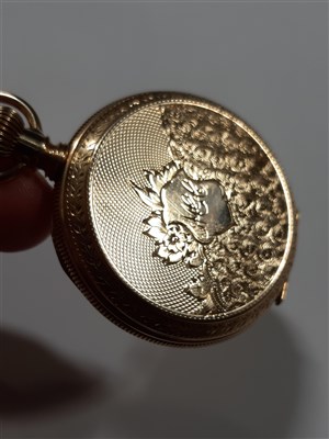 Lot 287 - The Illinois Watch Company - a full hunter pocket watch