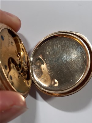 Lot 287 - The Illinois Watch Company - a full hunter pocket watch