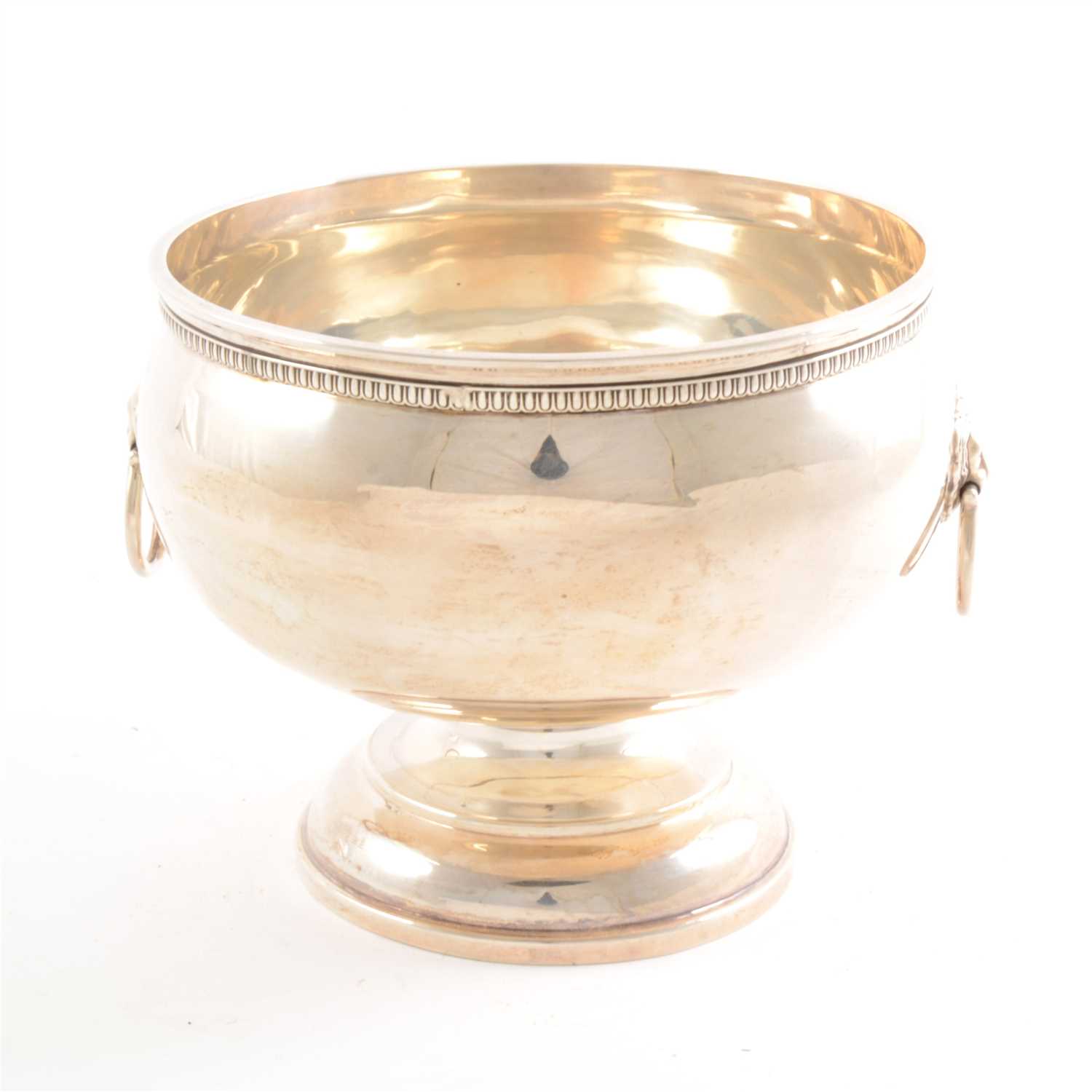 Lot 139 - Silver pedestal rose bowl, Henry Moreton, Birmingham 1914