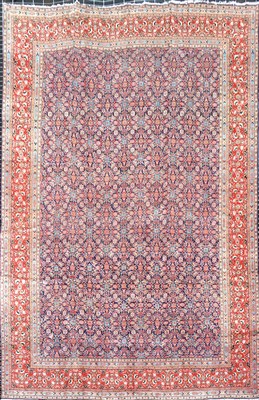 Lot 491 - A fine Tabriz carpet