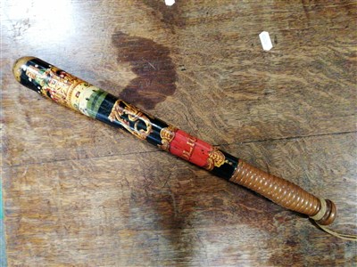 Lot 150 - A Victorian truncheon and cosh