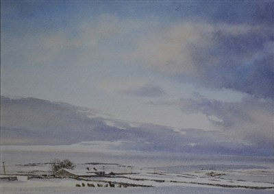 Lot 283 - Alan Ingham, Winter in the Dales