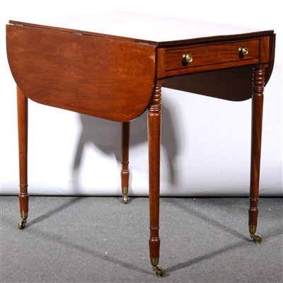 Lot 337 - Victorian mahogany Pembroke table