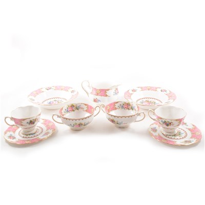 Lot 78 - Royal Albert Lady Carlyle dinner and tea service