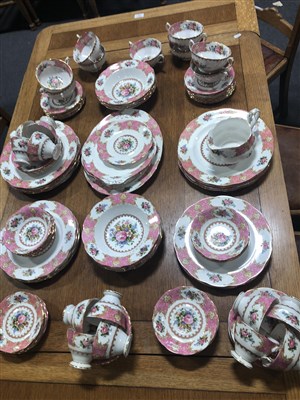 Lot 78 - Royal Albert Lady Carlyle dinner and tea service