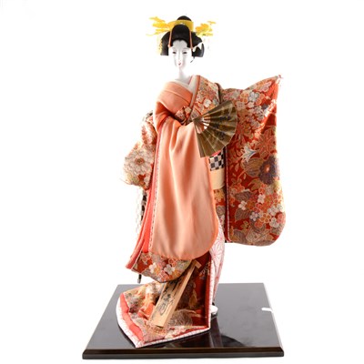 Lot 199 - Japanese Geisha dress doll