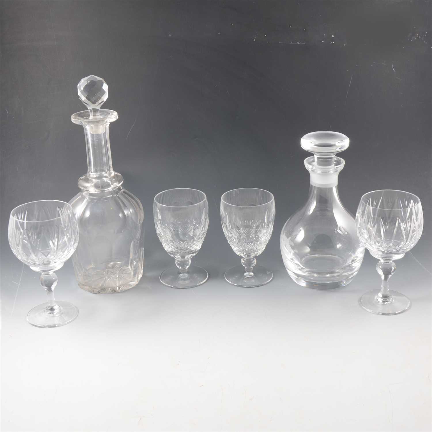 Lot 60 - Waterford, Stuart and other table glass