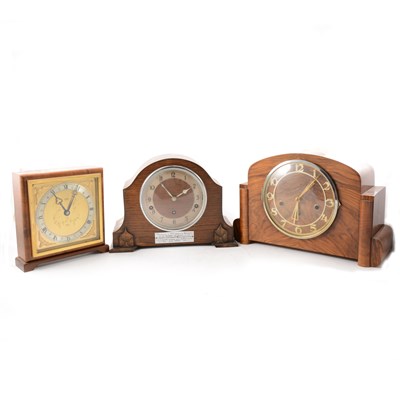Lot 111 - Three mantel clocks