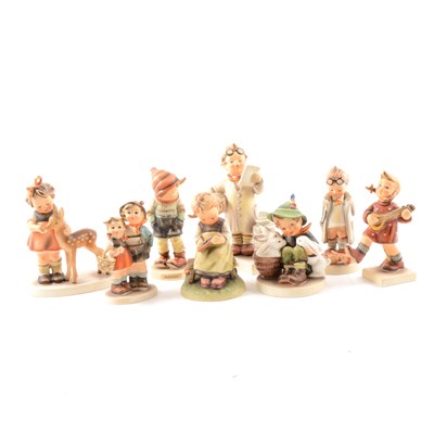 Lot 49 - Collection of Hummel pottery figures
