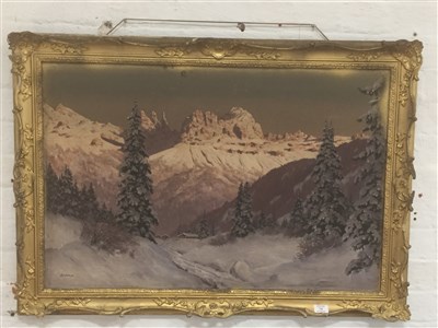 Lot 378 - Hans Barma, Rosengarten, Dolomites