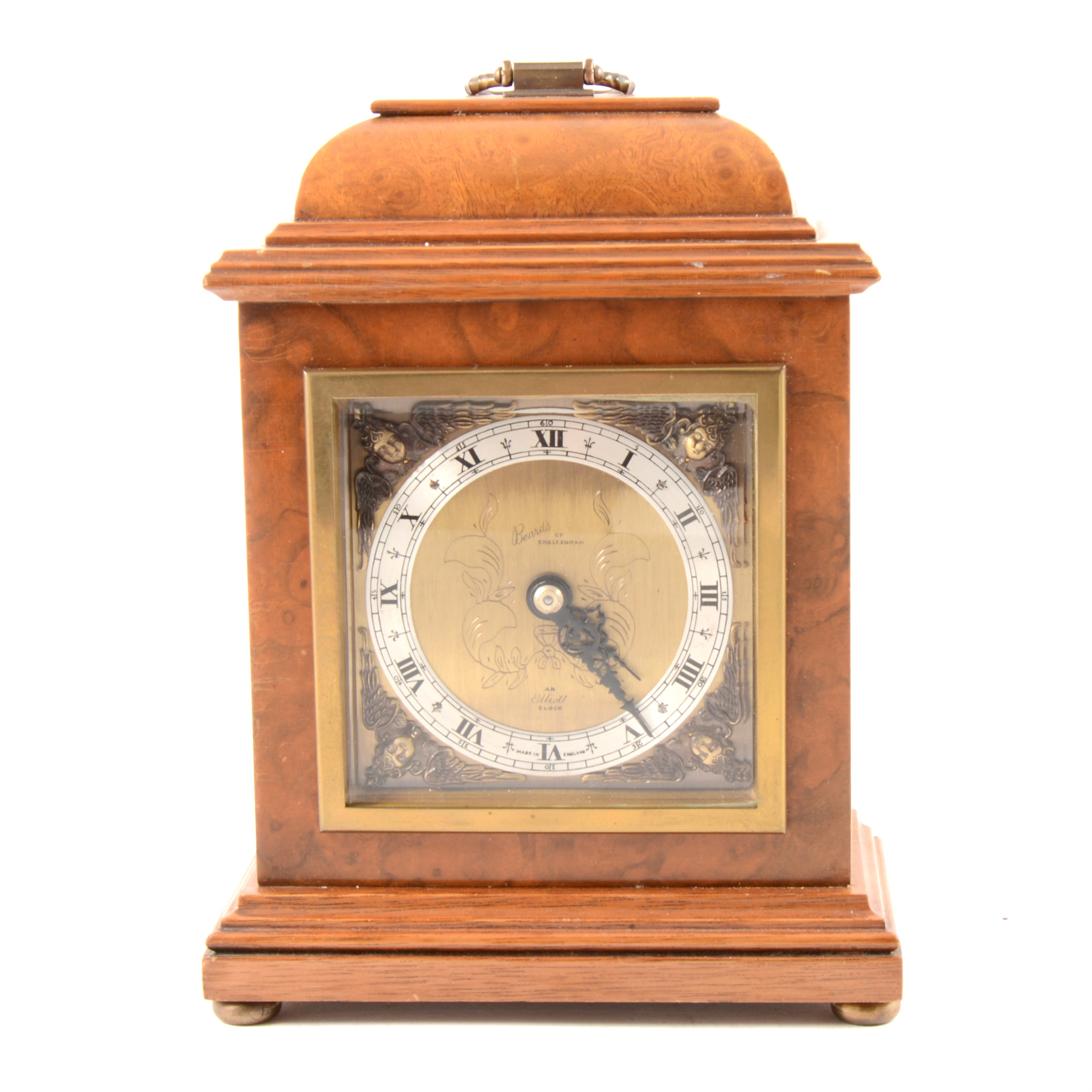 Lot 92 An Elliott mantel clock,