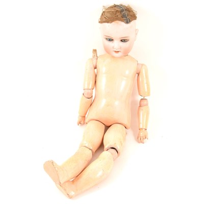 Lot 80 - Schoenau and Hoffmeister bisque head doll