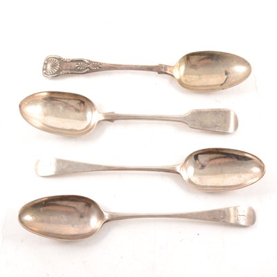 Lot 359 - Four Scottish and provincial spoons