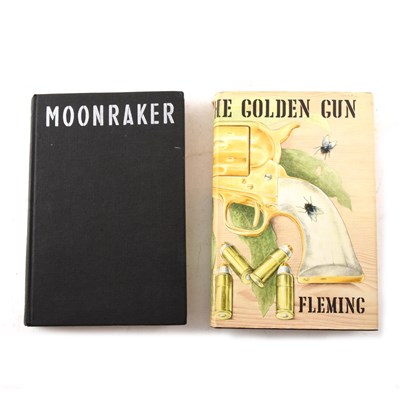 Lot 169 - Ian Fleming, Moonraker, and The Man with the Golden Gun, early pressings
