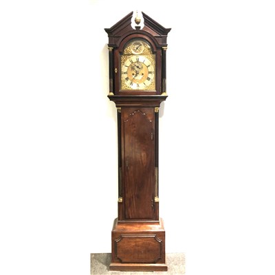 Lot 578 - Thomas Jarvis, London, George III mahogany longcase clock