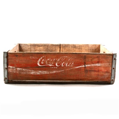 Lot 173 - 'Coca-Cola' wooden crate.
