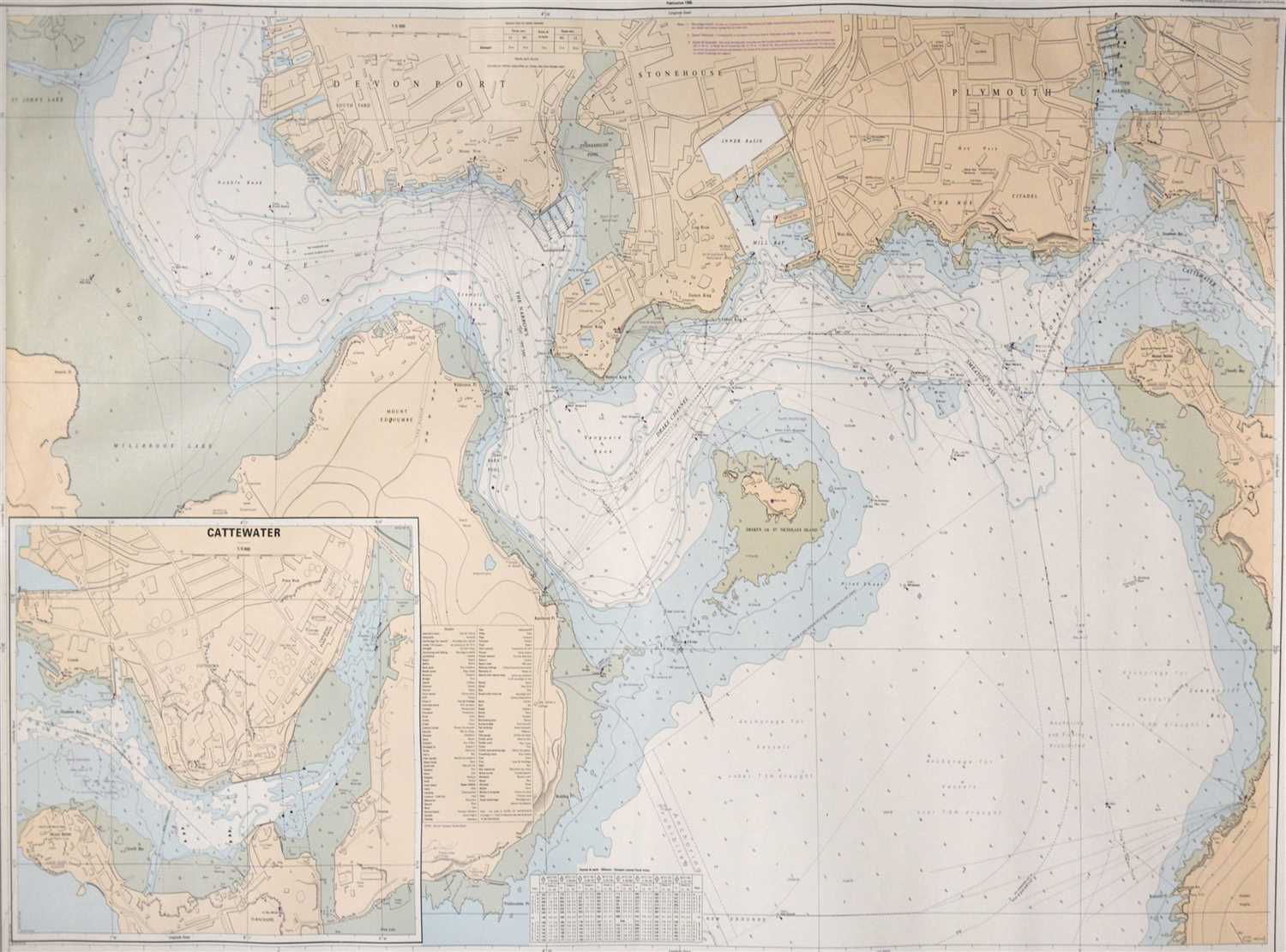 Lot 375 - Maritime charts and maps