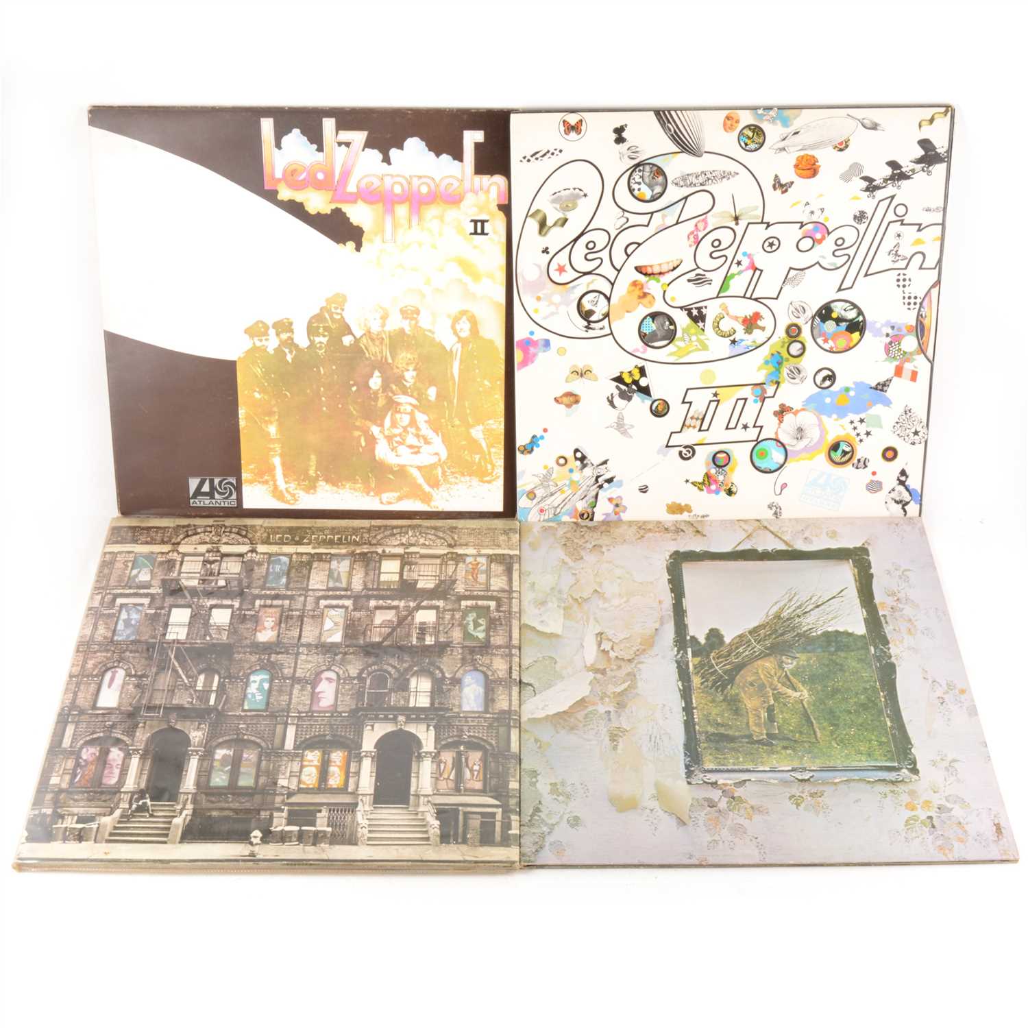 Lot 670 - LPs: Led Zeppelin and other LP's